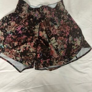 lululemon athletica Multicolor Floral Athletic Shorts